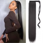 Extensie de par coada cu clema si arici dreapta de 85 cm cod  SI661B85 Brunet